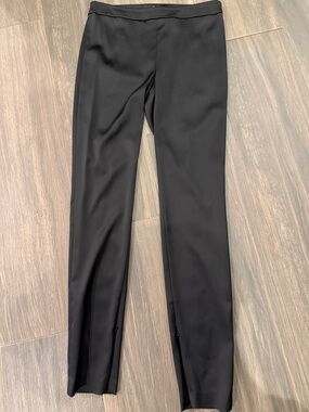 Theory Black Slim Straight Pants
